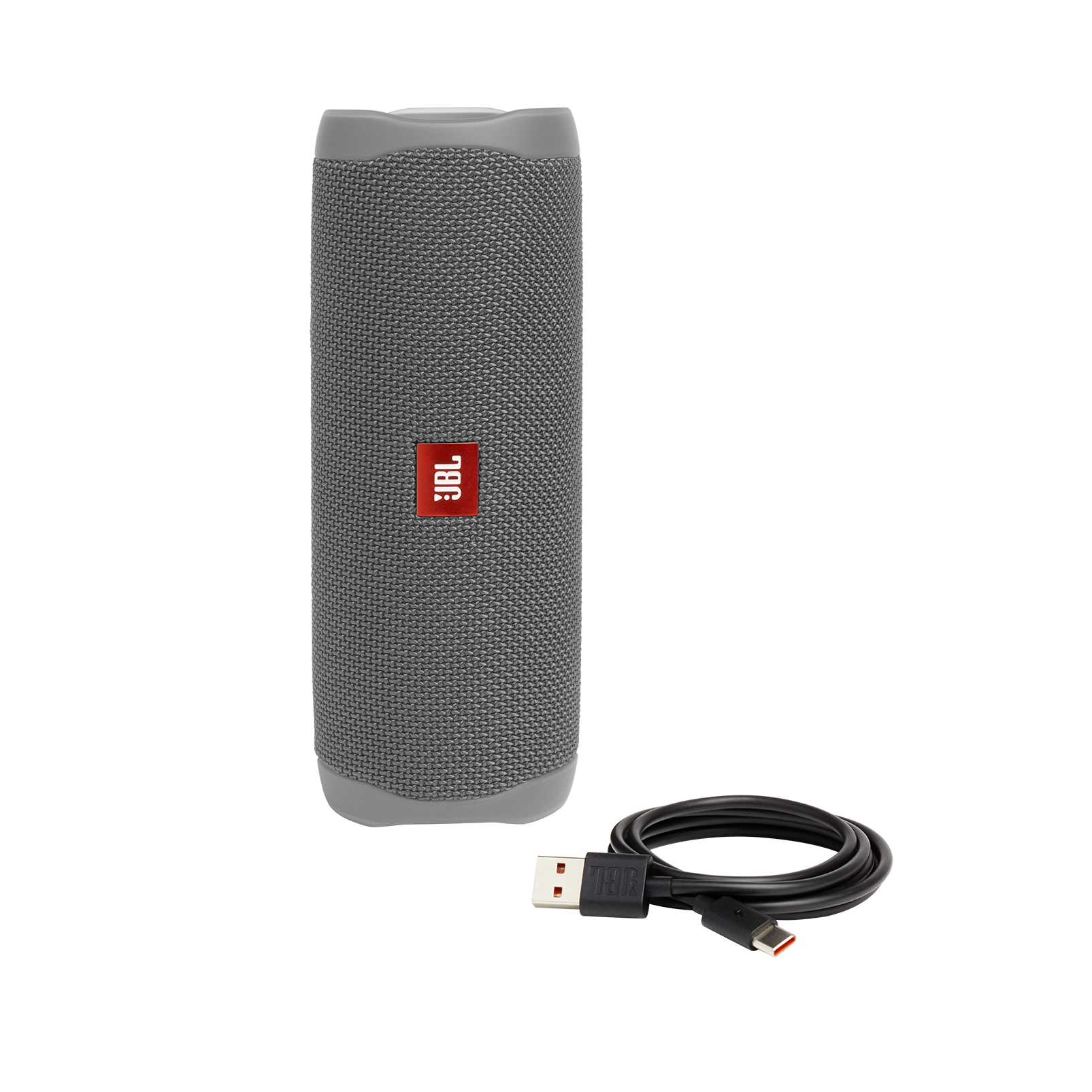 JBL Flip 5 - Grey - Portable Waterproof Speaker - Detailshot 1